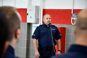 Suwałki policja zmodernizowany budynek