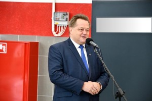 Suwałki policja zmodernizowany budynek