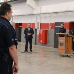 Suwałki policja zmodernizowany budynek
