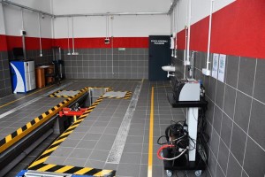 Suwałki policja zmodernizowany budynek