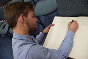 Suwałki Biblioteka Publiczna spotkanie z Tomaszem Grzywaczewskim