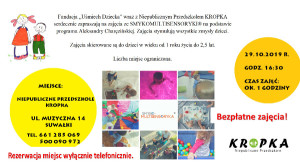 Bezpłatne zajęcia z SMYKOMULTISENSORYKI