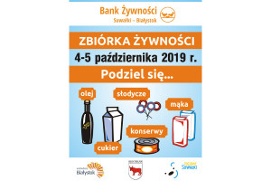 ZBIÓRKA ŻYWNOŚCI ” PODZIEL SIĘ…”– TO NIEZWYKLE PROSTA POMOC DLA POTRZEBUJĄCYCH