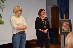 Suwałki Biblioteka Publiczna spotkanie z Małgorzatą Szumską