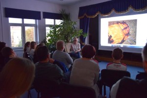 Suwałki Biblioteka Publiczna spotkanie z Małgorzatą Szumską