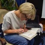 Suwałki Biblioteka Publiczna spotkanie z Małgorzatą Szumską
