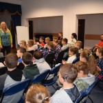 Suwałki Agnieszka Frączek spotkanie w Bibliotece Publicznej w Suwałkach