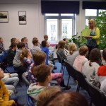 Suwałki Agnieszka Frączek spotkanie w Bibliotece Publicznej w Suwałkach