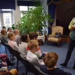 Suwałki Agnieszka Frączek spotkanie w Bibliotece Publicznej w Suwałkach