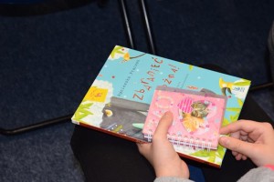 Suwałki Agnieszka Frączek spotkanie w Bibliotece Publicznej w Suwałkach