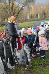 Suwałki Bulwary sadzenie drzew
