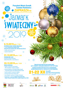 Suwałki Jarmark świąteczny 2019