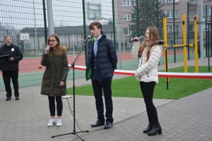 Suwałki Zespół Szkół Technicznych otwarcie boiska
