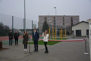 Suwałki Zespół Szkół Technicznych otwarcie boiska