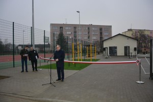 Suwałki Zespół Szkół Technicznych otwarcie boiska