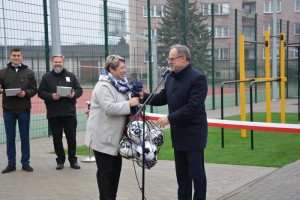Suwałki Zespół Szkół Technicznych otwarcie boiska