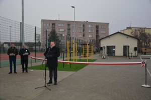 Suwałki Zespół Szkół Technicznych otwarcie boiska