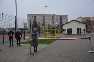 Suwałki Zespół Szkół Technicznych otwarcie boiska