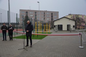 Suwałki Zespół Szkół Technicznych otwarcie boiska