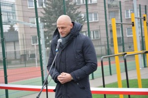 Suwałki Zespół Szkół Technicznych otwarcie boiska