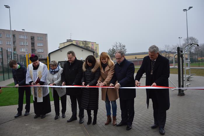 Suwałki Zespół Szkół Technicznych otwarcie boiska