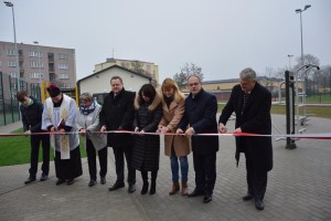 Suwałki Zespół Szkół Technicznych otwarcie boiska