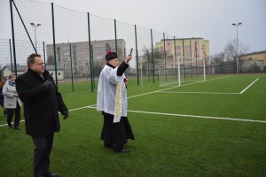 Suwałki Zespół Szkół Technicznych otwarcie boiska