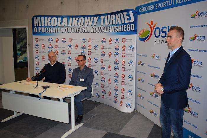 Suwałki konferencja turniej o puchar Wojtka Kowalewskiego