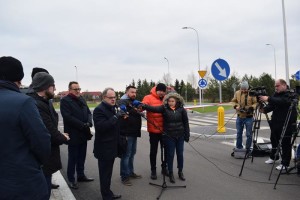 Suwałki otwarcie ul. Pileckiego
