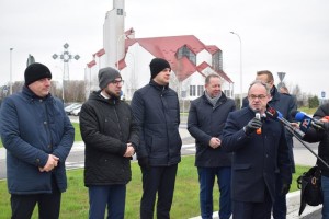 Suwałki otwarcie ul. Pileckiego
