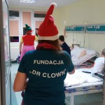 Suwałki Dr Clown Mikołajki w szpitalu