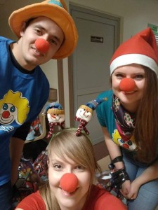 Suwałki Dr Clown Mikołajki w szpitalu