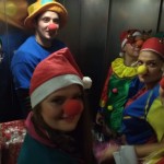 Suwałki Dr Clown Mikołajki w szpitalu