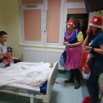 Suwałki Dr Clown Mikołajki w szpitalu