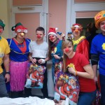 Suwałki Dr Clown Mikołajki w szpitalu
