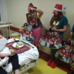 Suwałki Dr Clown Mikołajki w szpitalu