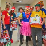 Suwałki Dr Clown Mikołajki w szpitalu