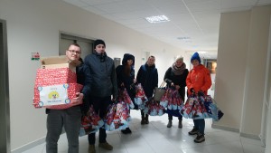 Suwałki Dr Clown Mikołajki w szpitalu