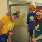Suwałki Dr Clown Mikołajki w szpitalu