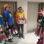 Suwałki Dr Clown Mikołajki w szpitalu