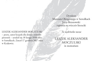 Muzeum Okręgowe zaprasza na wieczór literacki „Ta wędrówka nasza”