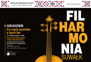 Café Fogg w grudniowej Filharmonii Suwałk. Zapraszamy do konkursu!