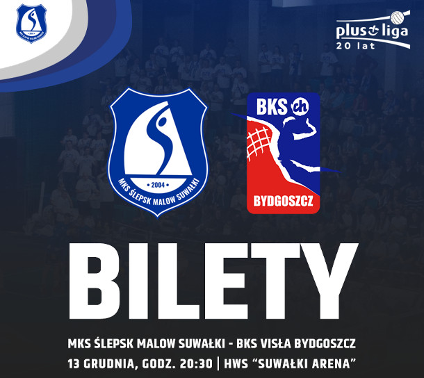 Suwałki Slepsk Malow bilety na mecz 13.12.2019