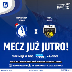 Mecz Ślepsk Malow Suwałki - Trefl Gdańsk