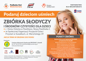 „Podaruj dzieciom uśmiech”