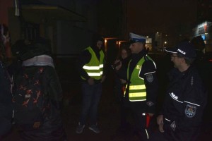 Suwałki policja odblaski