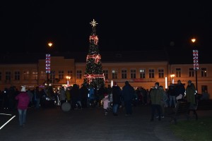 Suwałki rozświetlenie choinki