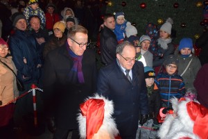 Suwałki rozświetlenie choinki