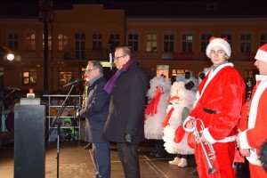Suwałki rozświetlenie choinki