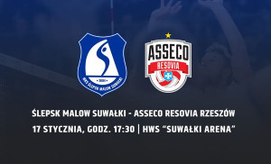 Mecz Ślepsk Malow Suwałki - Asseco Resovia Rzeszów 17.01.2020